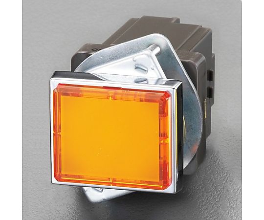 AC100V  LED表示燈(角型・橙)