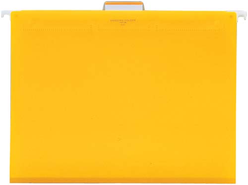 ハンギングフォルダーＰＰ　Ａ４　黄５枚画像