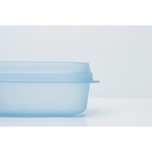 保存容器　200ml　ライトパック　セカンド　3個セット　カラー クリアな色合いの容器が並んでいる様子
