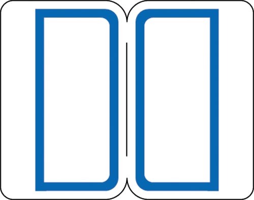 タックインデックス　青　中　６００片入