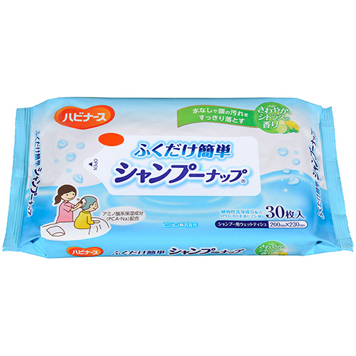 ﾊﾋﾞﾅｰｽ ふくだけ簡単 ｼｬﾝﾌﾟｰﾅｯﾌﾟ 1ﾊﾟｯｸ(30枚)画像