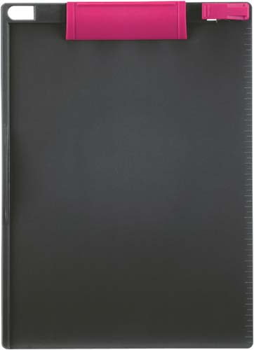 クリップボード　Ａ４縦　レッド×ダークグレー１０枚画像