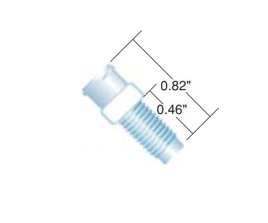 ルアーアダプター　Female　Luer　to　1/4-28　Male　0.05"(5pk)画像