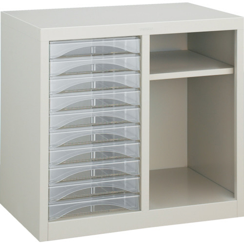 ﾚﾀｰｹｰｽ A4型･棚付ｺﾝﾋﾞ 浅型引出し 1台画像