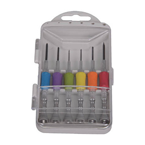 ｸｯｼｮﾝｸﾞﾘｯﾌﾟ精密ﾄﾞﾗｲﾊﾞｰ 6本組 1ｾｯﾄ