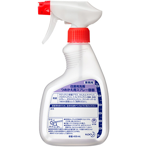 住居用洗剤 つめかえ用ｽﾌﾟﾚｰ容器 400ml 1本画像