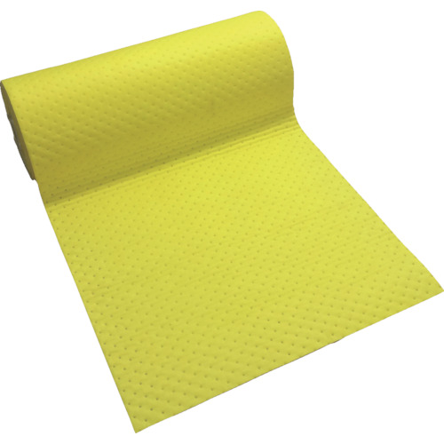 油吸収材 ｱﾌﾞﾗﾄｰﾙ 粘着ﾌｨﾙﾑ付吸収材ﾛｰﾙﾀｲﾌﾟ 1巻画像