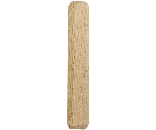 木工ダボ　12×70mm　4個入 複数の木工ダボが並んでいるパッケージの状態