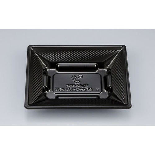 シーピー化成 どんぶり容器 BFツイスト20-15浅 黒 本体 発泡画像