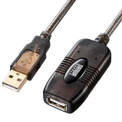延長USB2.0ｱｸﾃｨﾌﾞﾘﾋﾟｰﾀｰｹｰﾌﾞﾙ (A)ｵｽ-(A)ﾒｽ 20m 1本