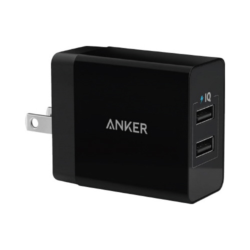 ２４Ｗ　２ポート　ＵＳＢ　ブラック