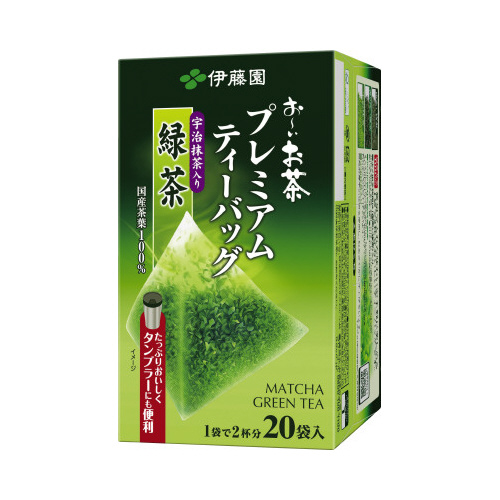 プレミアムティーバッグ　抹茶入り緑茶　２０袋画像