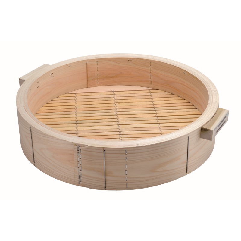 調理用品 桧 中華セイロ 身 51xH12cm 取手付 補強P3本付画像