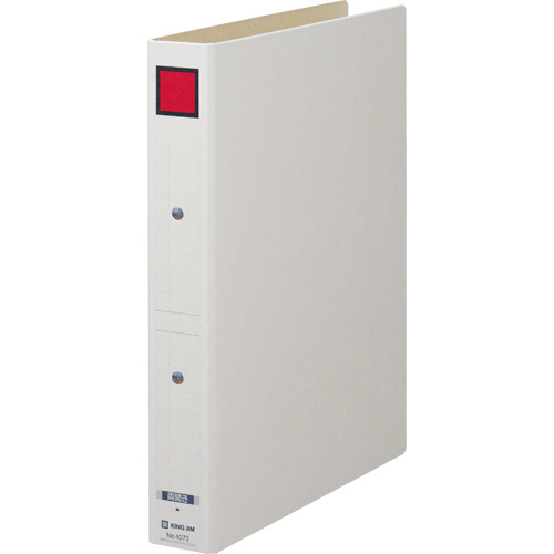 保存ﾌｧｲﾙ ﾄﾞｯﾁ A4ﾀﾃ 300枚収容 30mmとじ 背幅47mm ﾋﾟｸﾄ赤 1冊画像