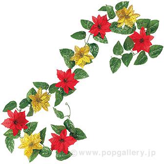 ミックスポインセチア バリューガーランド画像