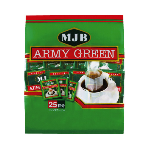アーミーグリーンドリップ　７ｇ×２５Ｐ×３画像