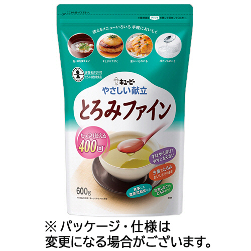 やさしい献立 とろみﾌｧｲﾝ 600g 1ﾊﾟｯｸ画像