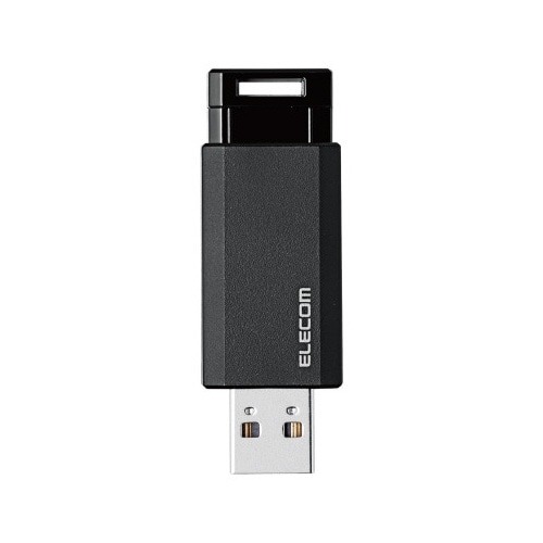 ＵＳＢ３．１メモリー　ノック式　１６ＧＢ　ブラック画像