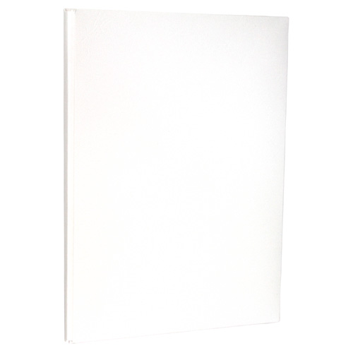 のびｰるﾌｧｲﾙ(樹脂ﾊﾄﾒ) A4ﾀﾃ 1000枚収容 背幅13-113mm 白 1冊画像