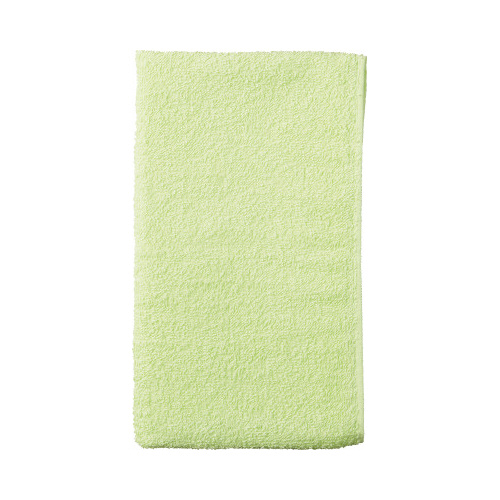 カラーフェイスタオル　グリーン　５枚入画像