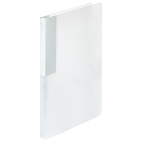 ﾚﾀｰﾌｧｲﾙ(再生PP) A4ﾀﾃ 120枚収容 背幅18mm ｸﾘｱ 1ｾｯﾄ(10冊)画像