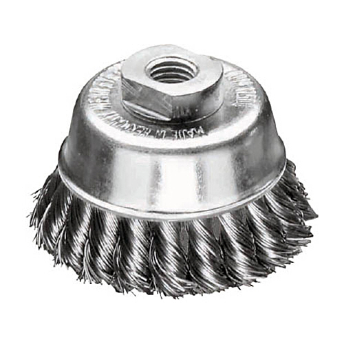 工業用ｶｯﾌﾟﾌﾞﾗｼ Φ65 高張度鋼線 線径0.35 1個画像