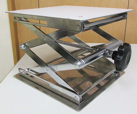 ラボラトリージャッキ　300×300　ノブ式