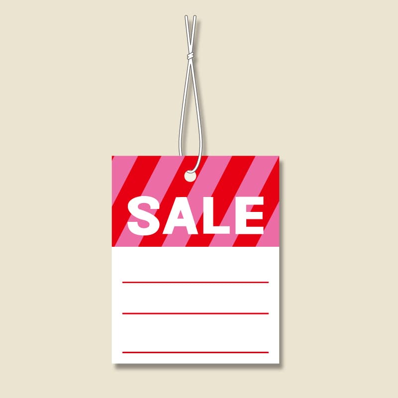 提札　Ｎｏ．５７０　ＳＡＬＥ　綿糸付　５００枚入画像