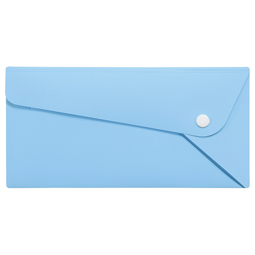 PPｶﾗｰﾎﾙﾀﾞｰ PELTO(ﾍﾟﾙﾄ) A4三つ折りｻｲｽﾞ ﾍﾟｰﾙﾌﾞﾙｰ 1枚画像