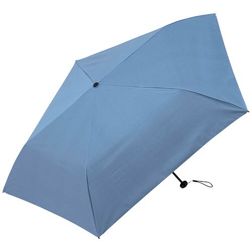 ﾐﾆ折りたたみ傘 超軽量 晴雨兼用 TONICAL 50cm 無地 ﾌﾞﾙｰ 1本画像