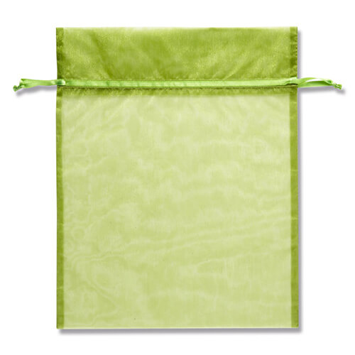 オーガンジーバッグ ＸＬＬ オリーブ １０枚画像