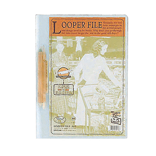 ﾙｰﾊﾟｰﾌｧｲﾙ A4ﾀﾃ 2穴 100枚収容 赤 1ｾｯﾄ(25冊)画像