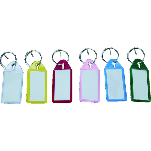 ＴＲＵＳＣＯ　ソフト名札キーホルダー　アソート　（６個入）