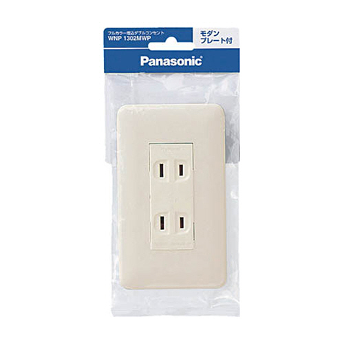 ﾌﾙｶﾗｰ埋込ﾀﾞﾌﾞﾙｺﾝｾﾝﾄ 1個画像