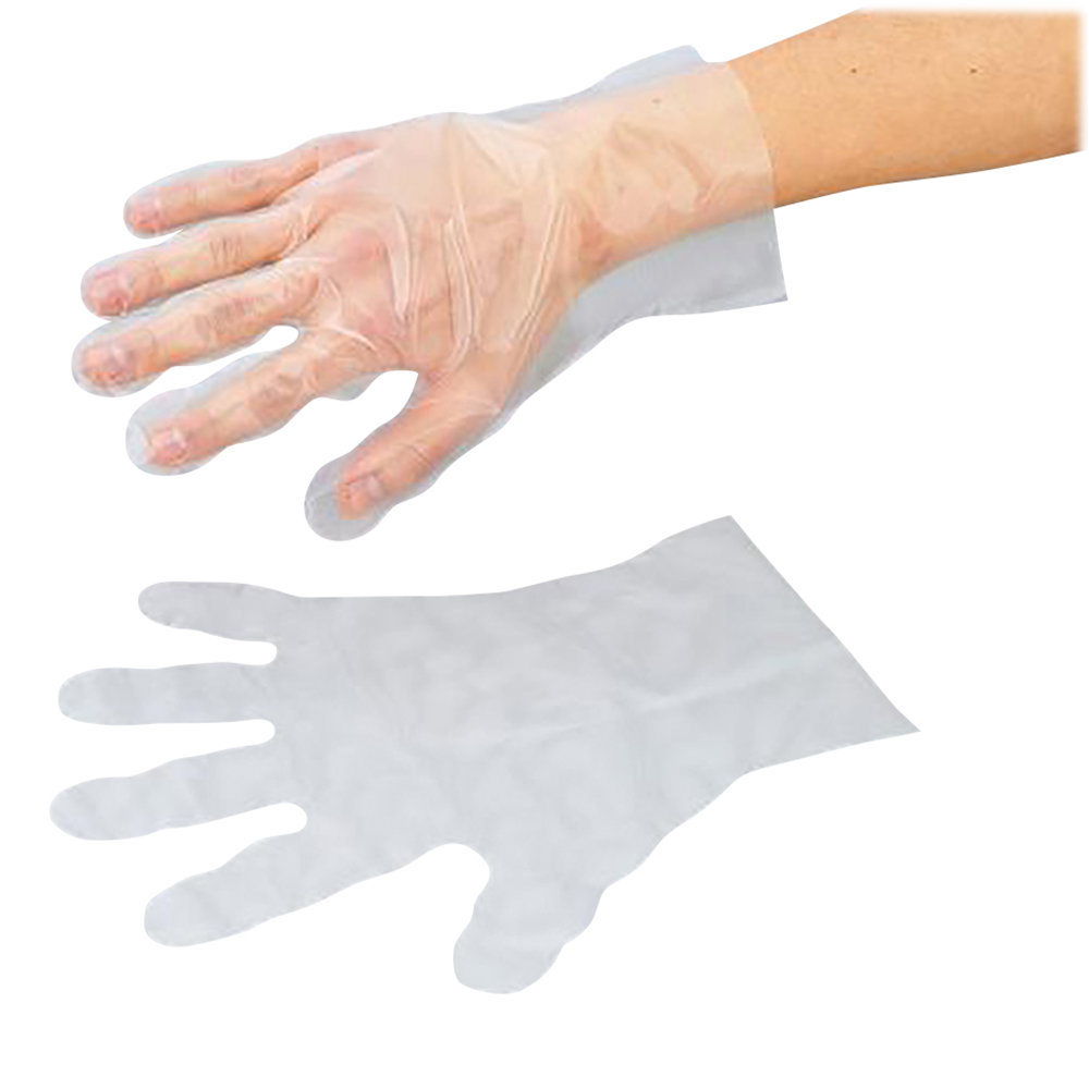 ポリエチレン手袋（フィットタイプ）　L　100枚入画像