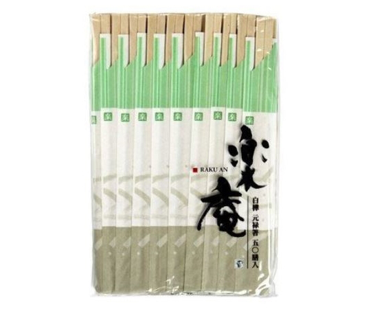 楽庵白樺元禄箸 50膳入画像