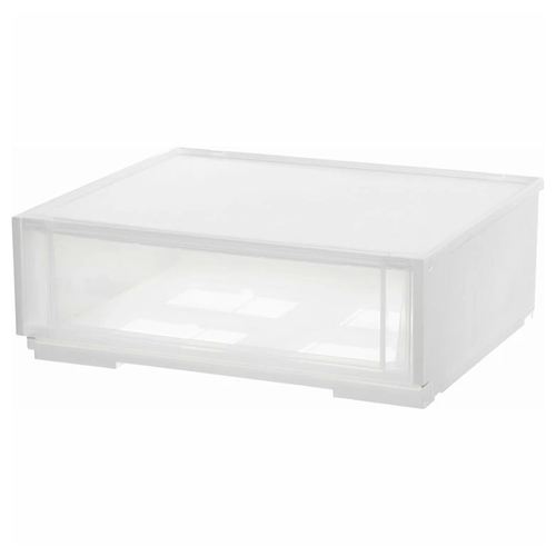 収納ケース コンビネーションケース クリアホワイト画像