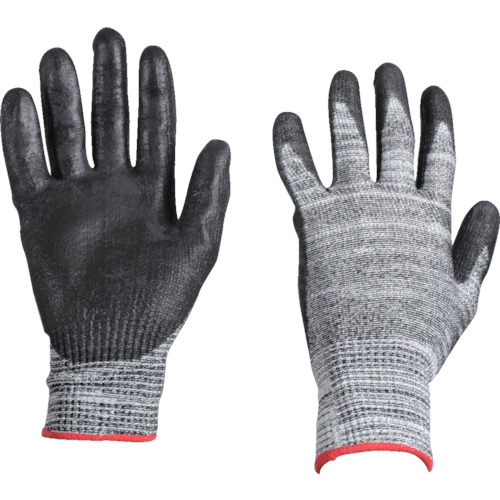 耐切創手袋 ｴｯｼﾞ 48-705 ｸﾞﾚｰ Mｻｲｽﾞ 1双画像