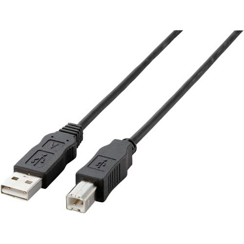 ＵＳＢケーブル（Ａ－Ｂ）　１ｍ　黒画像