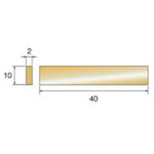 真鍮ﾁｯﾌﾟ 1ﾊﾟｯｸ(5本)画像