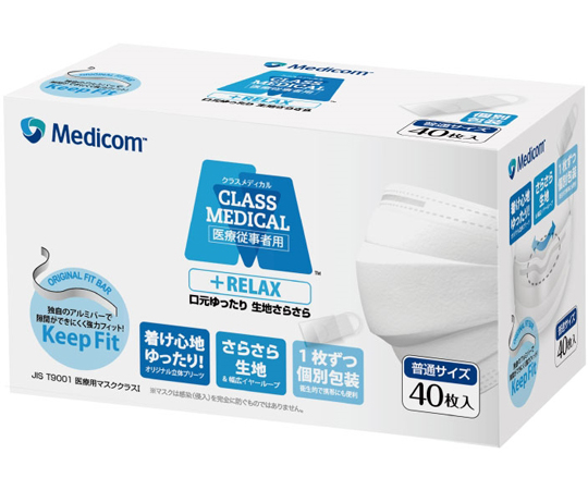 クラスメディカル リラックス 個包装 普通サイズ 1箱（40枚入）画像