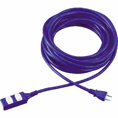 ｿﾌﾄﾀｲﾌﾟﾌﾟﾗｸﾞ 3個口ﾀｯﾌﾟ型 10m ﾊﾞｲｵﾚｯﾄ 1本画像