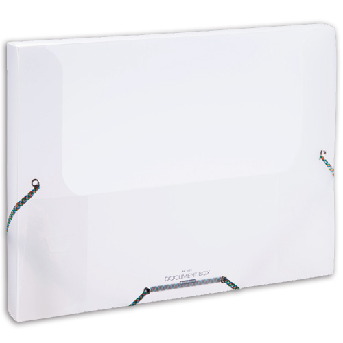 ﾄﾞｷｭﾒﾝﾄﾎﾞｯｸｽ A4 背幅33mm ｸﾘﾔｰ 1冊画像