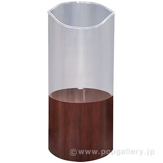 投げ込み什器ワイドタイプ（木目）画像