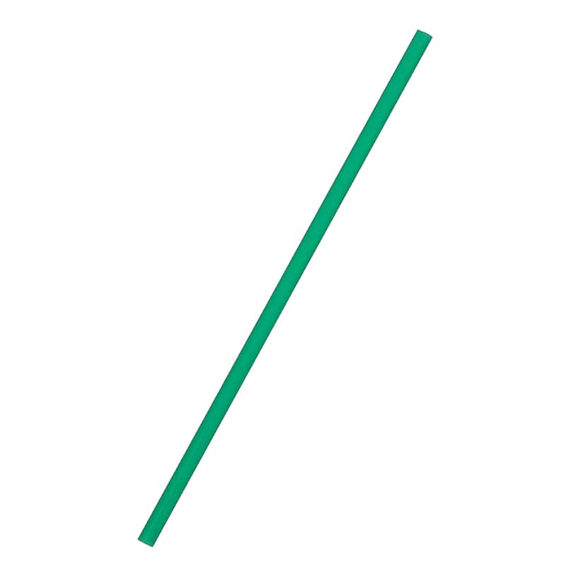 ストレートストロー６×２１０　緑　裸画像