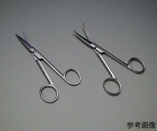 外科剪刀 ハズシ式140mm 反型 両尖画像