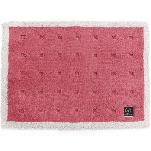 乾度良好Ag+ ｸﾘｰﾝﾌｯﾄ ﾊﾞｽﾏｯﾄ 45×60cm ﾋﾟﾝｸ 1枚画像