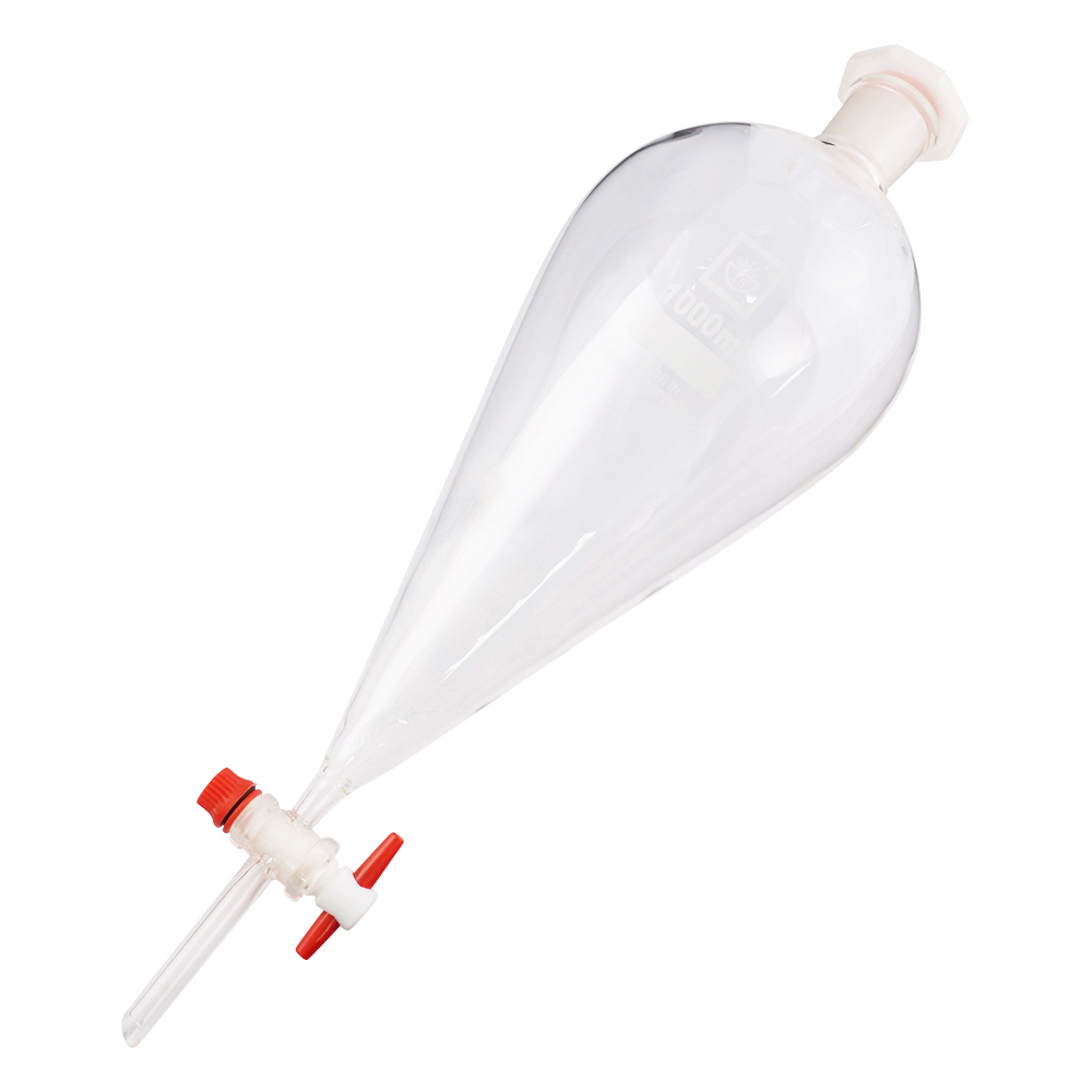 分液ロート 樹脂栓付き 1000mL画像