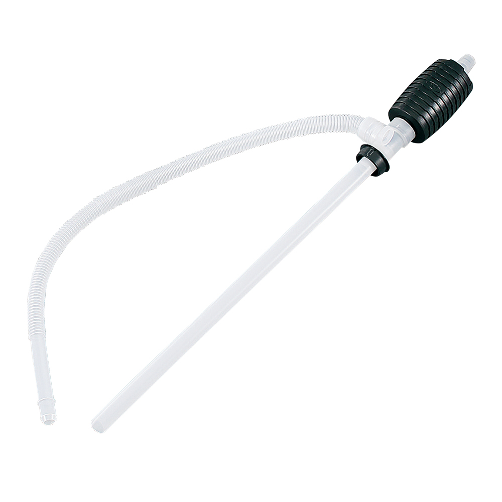 サイフォンポンプ（カラフルポンプ）ブラック　10本セット　手動給油ポンプ／シュポシュポ型・液体識別カラー仕様