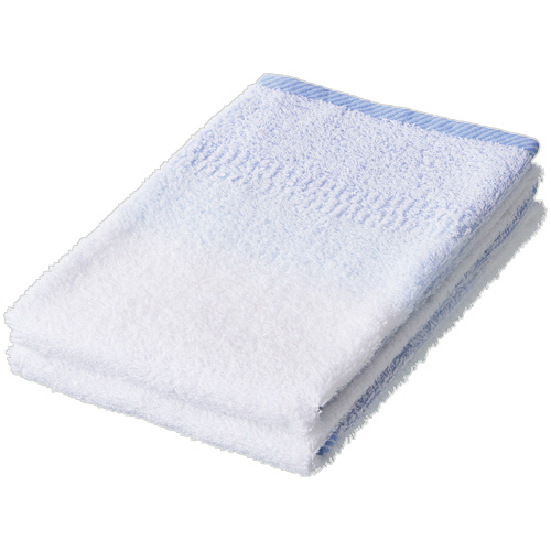 ﾉﾓｽ加工 ﾋﾟｭｱﾎﾞｰﾀﾞｰ ﾌｪｲｽﾀｵﾙ ﾌﾞﾙｰ 1ﾊﾟｯｸ(2枚)画像